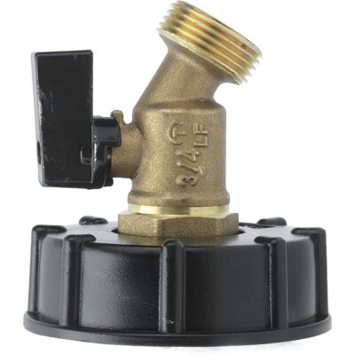 STUNACY Ibc Tote Tank Adapter Male Thread Drain Hose Connector Faucet Tap Valve Fitting Part STUNACY Ibc Tote Tank Adapter Male Thread Drain Hose Connector Faucet Tap Valve Fitting Part