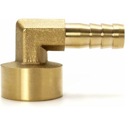 OEM 90-degree Brass Elbow, Brass Pipe Tail, 8mm X G1/2, 2 Pieces OEM 90-degree Brass Elbow, Brass Pipe Tail, 8mm X G1/2, 2 Pieces