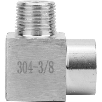 STUNACY Bspp Female To Male Thread Elbow Connector Pipe Fitting Adapter Quick Connector For Air Oil3/8in STUNACY Bspp Female To Male Thread Elbow Connector Pipe Fitting Adapter Quick Connector For Air Oil3/8in