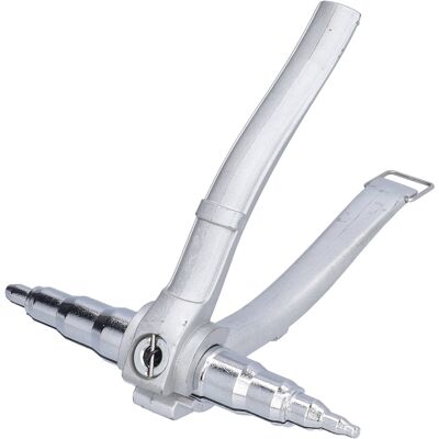 STUNACY Tube Expander Copper Pipe Swaging Tool With Return Spring Air Conditioner Repair Expanding Toolsilver Handle STUNACY Tube Expander Copper Pipe Swaging Tool With Return Spring Air Conditioner Repair Expanding Toolsilver Handle