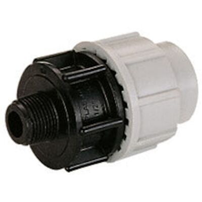 Plasson Adaptor 50mm x 1" BSP Male Pipe Fitting Plasson Adaptor 50mm x 1" BSP Male Pipe Fitting