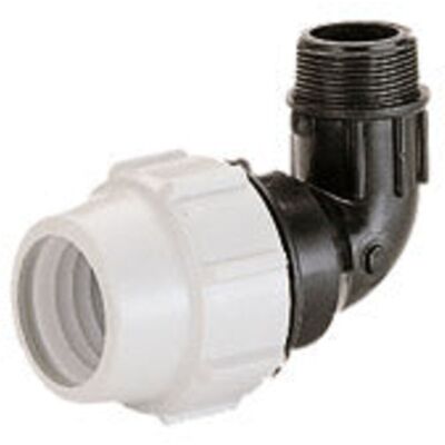 Plasson Elbow 25mm x 3/4" BSP Male Pipe Fitting Adapter Plasson Elbow 25mm x 3/4" BSP Male Pipe Fitting Adapter