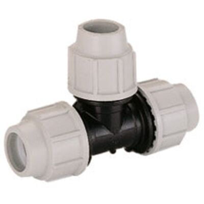 Plasson Equal Tee 32mm 7040 - Durable Polypropylene Fitting Plasson Equal Tee 32mm 7040 - Durable Polypropylene Fitting