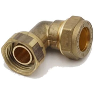 PRIMA PLUS PrimaPlus 15mm x 1/2" Brass Compression Tap Connector - 10 Pack PRIMA PLUS PrimaPlus 15mm x 1/2" Brass Compression Tap Connector - 10 Pack