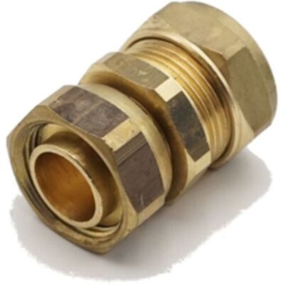 PRIMA PLUS PrimaPlus Brass Compression Straight Tap Connector 22mm x 3/4" PRIMA PLUS PrimaPlus Brass Compression Straight Tap Connector 22mm x 3/4"