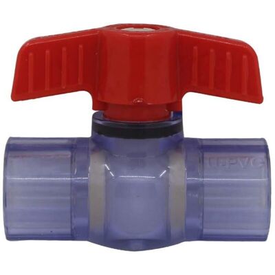 BEIJIYI PVC Ball Valve 20 25 32 40 50 63mm Ball Valve Ball Valve Pool Ball Valve with Ball (Internal Diameter 40mm) BEIJIYI PVC Ball Valve 20 25 32 40 50 63mm Ball Valve Ball Valve Pool Ball Valve with Ball (Internal Diameter 40mm)