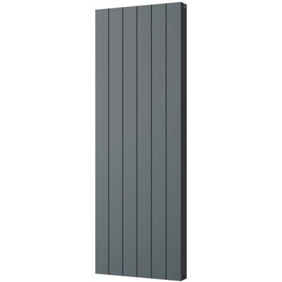 UK RADIATORS Thetford - Anthracite Vertical Radiator Double Panel H1600mm x W560mm Smooth UK RADIATORS Thetford - Anthracite Vertical Radiator Double Panel H1600mm x W560mm Smooth