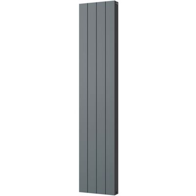 UK RADIATORS Thetford - Anthracite Vertical Radiator Double Panel H1800mm x W372mm Smooth UK RADIATORS Thetford - Anthracite Vertical Radiator Double Panel H1800mm x W372mm Smooth