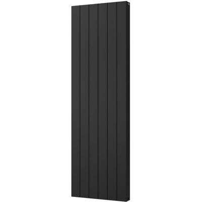 UK RADIATORS Thetford - Black Vertical Radiator Double Panel H1800mm x W560mm Smooth UK RADIATORS Thetford - Black Vertical Radiator Double Panel H1800mm x W560mm Smooth