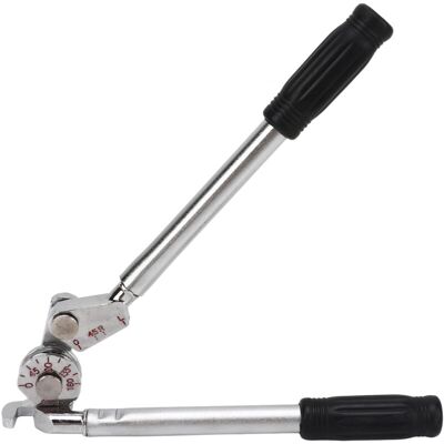 Groofoo - Tube Bender 0‑180 Degrees Manual Pipe Bending Tool for 6mm Copper Aluminum Thin Steel Pipe Groofoo - Tube Bender 0‑180 Degrees Manual Pipe Bending Tool for 6mm Copper Aluminum Thin Steel Pipe