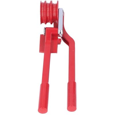 Groofoo - Tube Bender 3 in 1 1/4in 5/16in 3/8in 0‑180 Degrees Copper Pipe Tubing Bending Tools Red Groofoo - Tube Bender 3 in 1 1/4in 5/16in 3/8in 0‑180 Degrees Copper Pipe Tubing Bending Tools Red