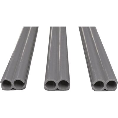 Securefix Direct - x3 Drive Away Awning Figure Of 8 - 8mm x 3mm Channel Piping Tube Set Securefix Direct - x3 Drive Away Awning Figure Of 8 - 8mm x 3mm Channel Piping Tube Set