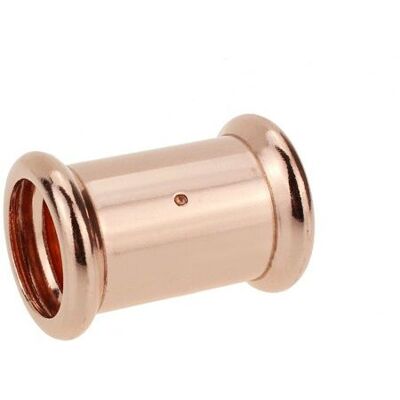 Buyaparcel - X5 Copper Press Fit Straight 22mm Connector wras Crimp Fitting Buyaparcel - X5 Copper Press Fit Straight 22mm Connector wras Crimp Fitting