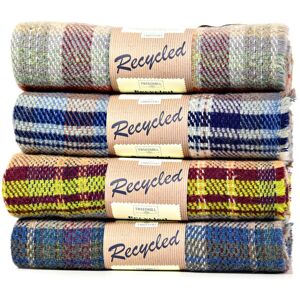 Tweedmill Textiles - Tweedmill Random Recycled All Wool Rug - Assorted Colours - 120 x 150 centimeters - Multicoloured