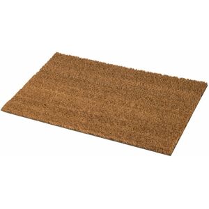 Loops - 350mm x 600mm pvc Door Mat Back Tufted Natural Indoor & Outdoor Shoe Floor Matt