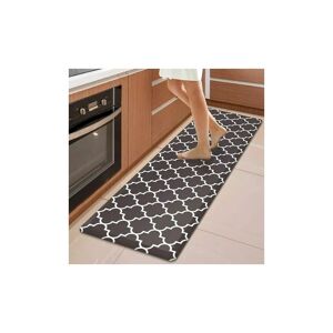 NEIGE Anti-Fatigue Padded Kitchen Mat, 17' x 60' Non-Slip and Waterproof, Rugged and Ergonomic pvc Kitchen Rugs and Mats for Kitchen, Floor, Home, Office,