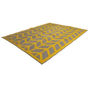 Outdoor Rug Chill mat Flaxton 2.7x2 m l Ochre Yellow Bo-camp Yellow