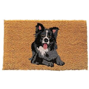 Selections - Border Collie Dog Indoor & Outdoor Coir Doormat