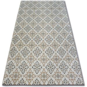 RUGSX Carpet ARGENT - W4949 Flowers Cream beige 133x190 cm