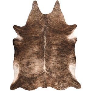 RUGSX Carpet Artificial Cowhide, Cow G5068-1 Brown Leather brown 100x150 cm