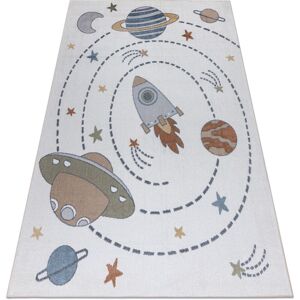 Rugsx - Carpet bono 8288 Space, planets cream / anthracite multicolour 160x220 cm
