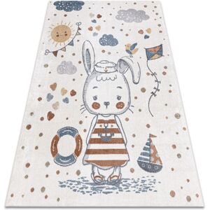 RUGSX Carpet BONO 8441 bunny sailor cream / blue multicolour 240x330 cm