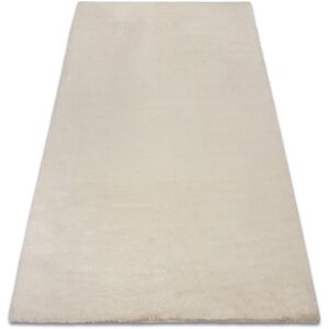 RUGSX Carpet bunny beige imitation of rabbit fur beige 200x290 cm