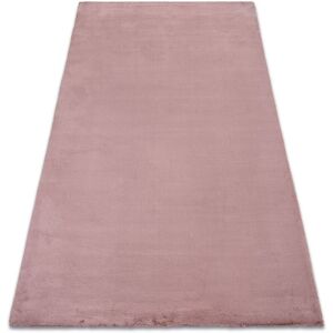 Rugsx - Carpet bunny pink imitation of rabbit fur pink 180x270 cm