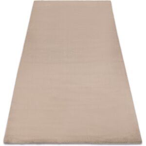 RUGSX Carpet bunny taupe beige imitation of rabbit fur beige 180x270 cm