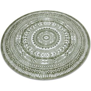 Rugsx - Carpet fun Napkin circle - green green round 140 cm