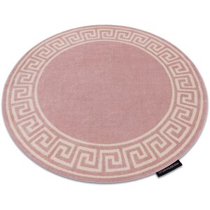 Rugsx - Carpet hampton Grecos circle pink pink round 160 cm