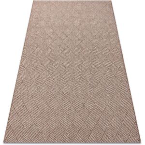 RUGSX Carpet HOUSE SISAL 40350 Diamonds, Flat woven, woolish effect beige beige 160x220 cm