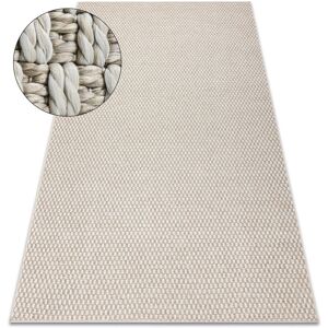 RUGSX Carpet origi 3555 cream - flat-woven sisal string beige 272x370 cm