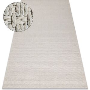 RUGSX Carpet origi 3561 cream - flat-woven sisal string beige 272x370 cm