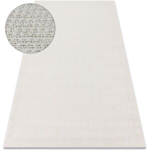 RUGSX Carpet origi 3737 cream - Frame flat-woven sisal string beige 272x370 cm