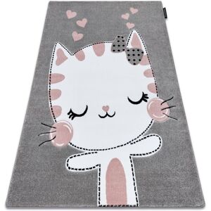 Rugsx - Carpet petit kitty cat grey grey 240x330 cm