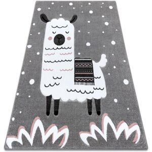 Rugsx - Carpet petit lama grey grey 240x330 cm