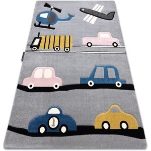 Rugsx - Carpet petit toys cars grey grey 120x170 cm