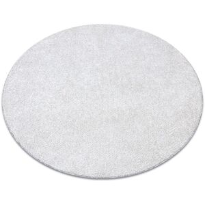 Rugsx - Carpet, round santa fe cream 031 plain, flat, one colour beige round 133 cm
