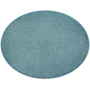 Rugsx - Carpet, round santa fe green 24 plain, flat, one colour green round 133 cm