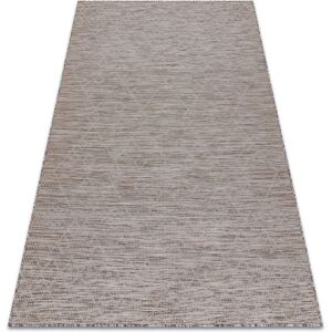 Rugsx - Carpet sisal patio 3077 Boho Flat woven - natural, beige beige 117x170 cm