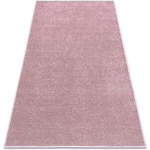 Rugsx - Carpet wall-to-wall santa fe blush pink 60 plain, flat, one colour pink 100x150 cm