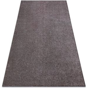 Rugsx - Carpet wall-to-wall santa fe brown 42 plain, flat, one colour brown 100x150 cm