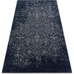 RUGSX Carpet Wool jade 45008/500 Ornament dark blue / beige osta blue 200x250 cm