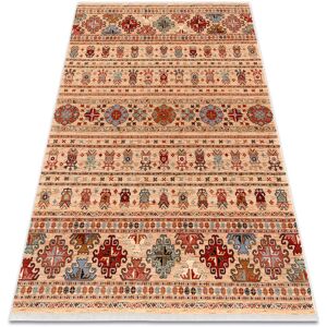 RUGSX Carpet Wool keshan fringe, oriental 7684/53555 beige / terracotta beige 200x290 cm