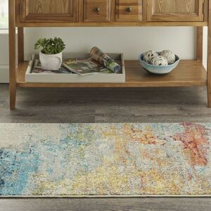 Lord Of Rugs - Celestial CES02 Sea Life Rug for Living Room Bedroom Modern Abstract Multi Colours Rug in Small 66x114 cm (2'2'x3'9') Rectangle