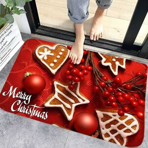 Héloise - Christmas Floor Mat, Indoor Non-Slip Carpet, Christmas Pattern, Home Decor, Christmas Doormat, Bath Mat, Bedroom Rug (M6)