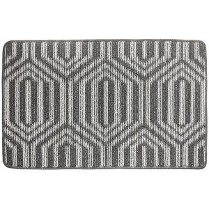 Alwaysh - Color&Geometry Non-Slip Door Mat, 48 x 78 cm Soft Doormat Machine Washable Entrance Rug for Indoor, Outdoor, Living Room, Yard, Front Back