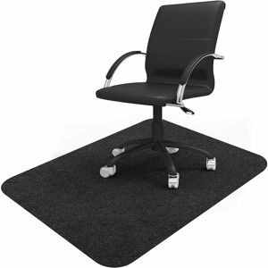 Denuotop - Office Chair Cushion, 90120 (Square) Multi-Purpose, for Hardwood Floors Only, Reinforced Black