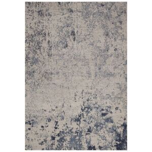 LORD OF RUGS Dara Abstract Modern Kitchen Garden Flatweave Outdoor Indoor Blue Rug Floor Mat X-Large 200 x 290 cm (6'7